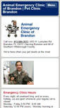 Mobile Screenshot of animalemergencybrandon.com